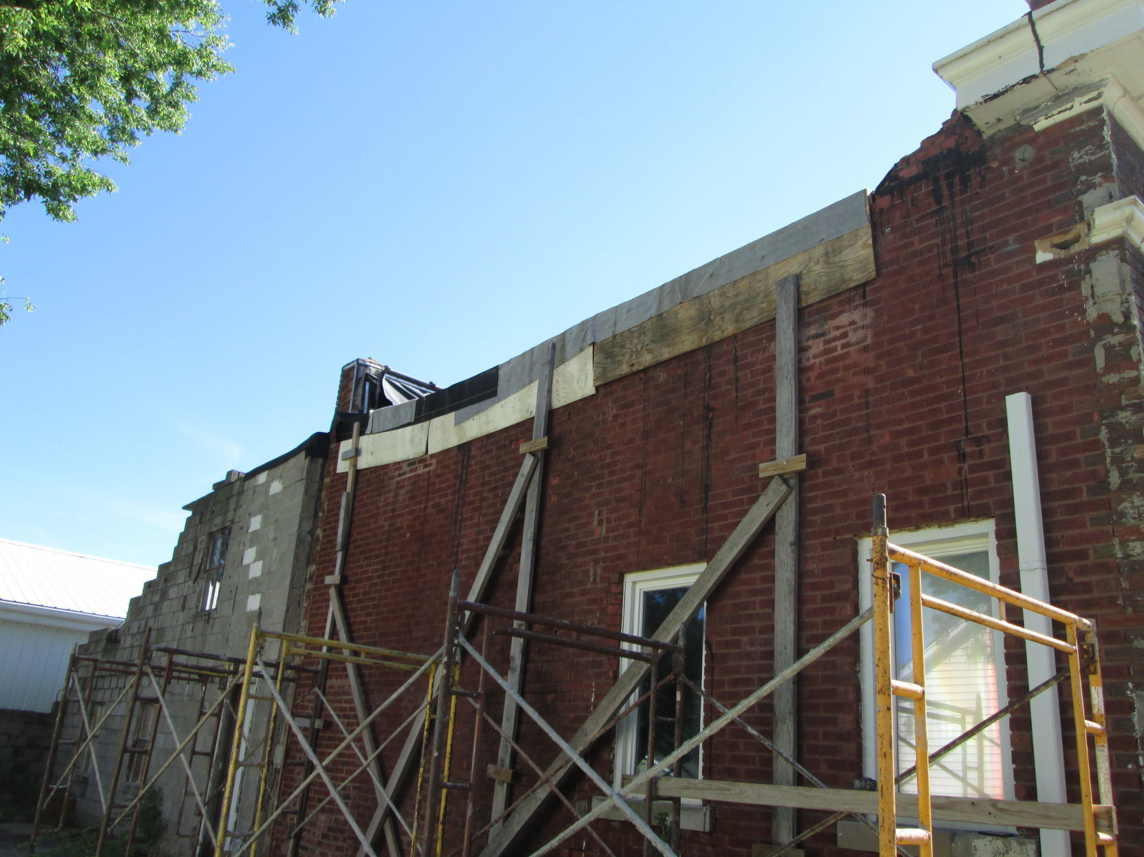 McCausland city hall construction